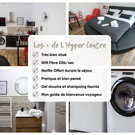 L'Hyper Centre - Netflix & Wifi - Literie Haut De Gamme - Check-In 24H24 - Goodmarning Châlons-en-Champagne Eksteriør bilde