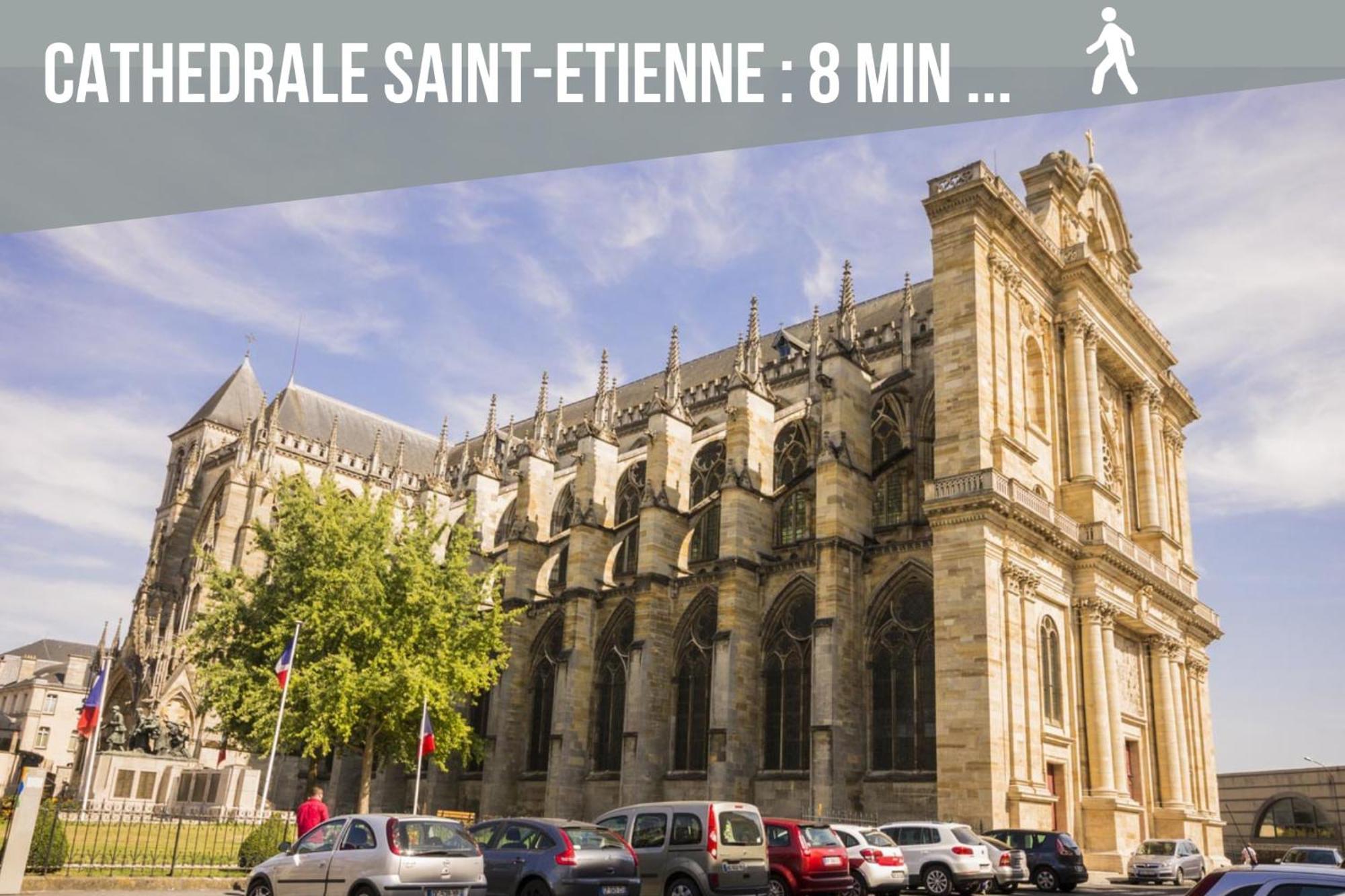 L'Hyper Centre - Netflix & Wifi - Literie Haut De Gamme - Check-In 24H24 - Goodmarning Châlons-en-Champagne Eksteriør bilde